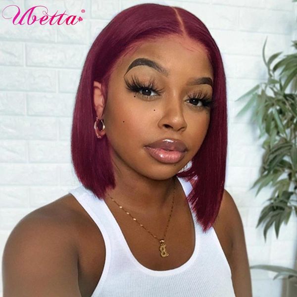 lace wigs ubetta brazilian 99j straight short bob wig t part 13x4 burgundy front human hair jazz star non-remy, Black;brown
lace wigs ubetta brazilian 99j straight short bob wig t part 13x4 burgundy front human hair jazz star non-remy, Black;brown