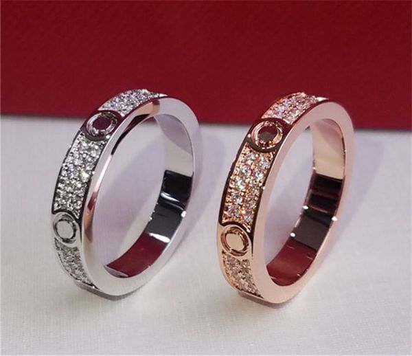 luxury designer jewelry womens and mens fashion rings classic diamond love ring luxurys golden silver color
luxury designer jewelry womens and mens fashion rings classic diamond love ring luxurys golden silver color