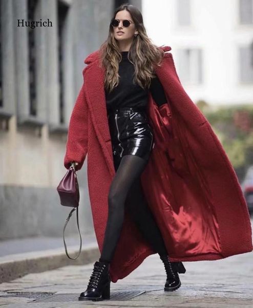 women's fur & faux winter casual solid teddy coat women long sleeve fleece jacket turn down collar lamb outerwear, Black
women's fur & faux winter casual solid teddy coat women long sleeve fleece jacket turn down collar lamb outerwear, Black