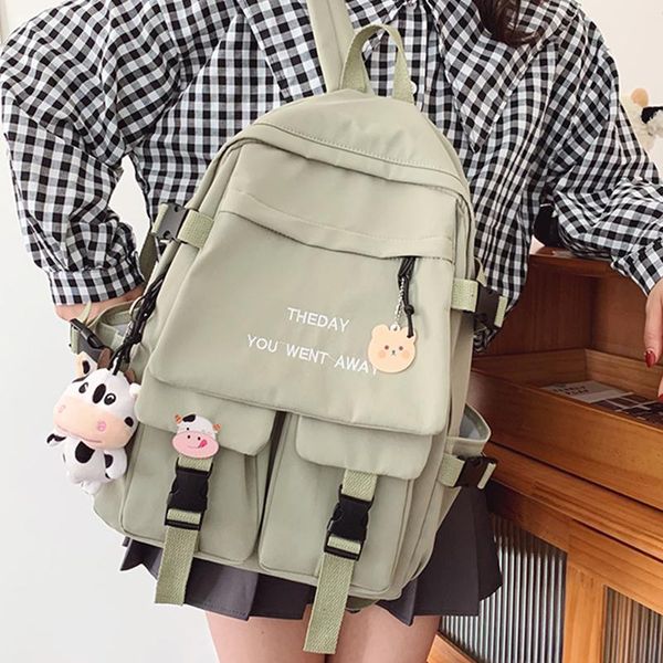 school bags simple women's backpack for girls nylon bag korean bookbag female anti theft travel rucksack ladies mochila
school bags simple women's backpack for girls nylon bag korean bookbag female anti theft travel rucksack ladies mochila