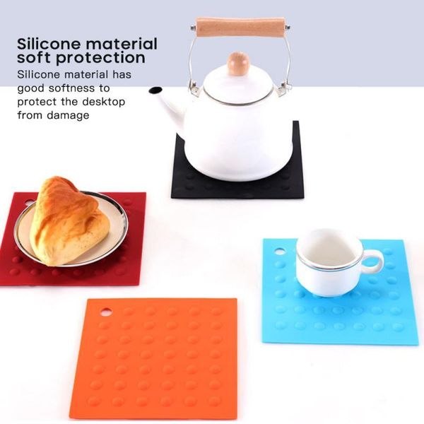 mats & pads 1pcs large square silicone heat insulation pad pot mat thick non-slip bumps corrugated kitchen high temperature
mats & pads 1pcs large square silicone heat insulation pad pot mat thick non-slip bumps corrugated kitchen high temperature
