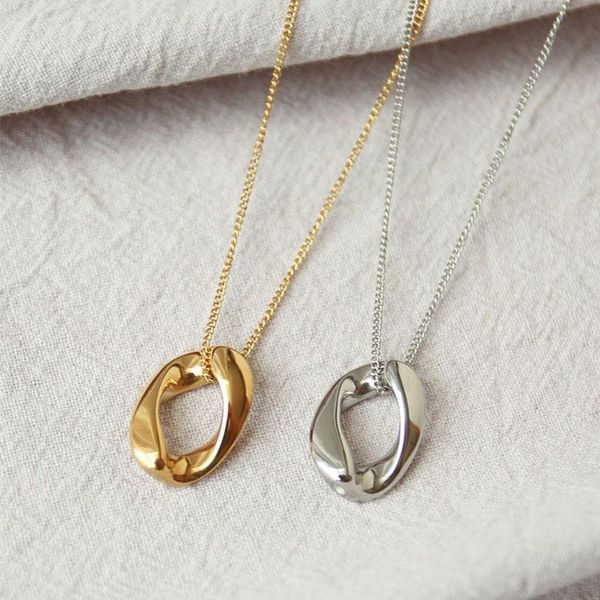 pendant necklaces allme korean simple irregular geometric necklace for women mujer gold color copper oval choker jewellery, Silver
pendant necklaces allme korean simple irregular geometric necklace for women mujer gold color copper oval choker jewellery, Silver