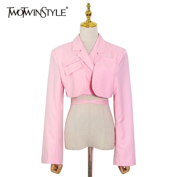 short hollow out cross blazer for women notched long sleeve casual blazers female fashion clothing spring 210524, White;black
short hollow out cross blazer for women notched long sleeve casual blazers female fashion clothing spring 210524, White;black