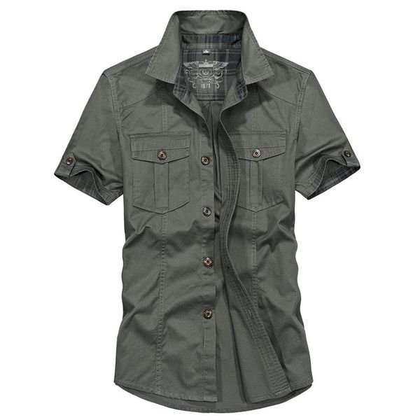 men's casual shirts 2021 mens 100% cotton military multi pocket short sleeve slim work shirt male solid summer trendy thin -4xl, White;black
men's casual shirts 2021 mens 100% cotton military multi pocket short sleeve slim work shirt male solid summer trendy thin -4xl, White;black