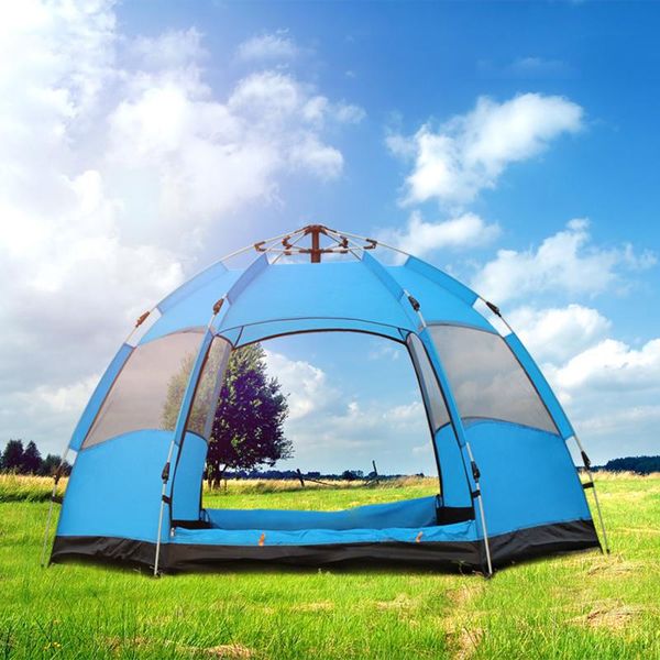 3-4 person sixth-angle tent waterproof automatic camping quick open outdoor family hiking tourist tents and shelters
3-4 person sixth-angle tent waterproof automatic camping quick open outdoor family hiking tourist tents and shelters