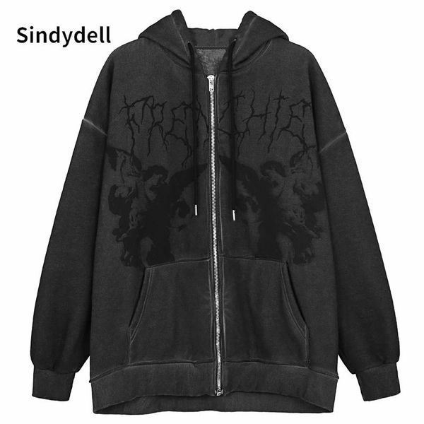 men's hoodies & sweatshirts 2021 sindydell hoodie women's angel print decoration streetwear punk style youth harajuku sweatshirt o, Black
men's hoodies & sweatshirts 2021 sindydell hoodie women's angel print decoration streetwear punk style youth harajuku sweatshirt o, Black