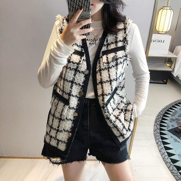 women's vests female sleeveless vest, casual jacket with v-neck for women, spring, a224, 5gvr, Black;white
women's vests female sleeveless vest, casual jacket with v-neck for women, spring, a224, 5gvr, Black;white