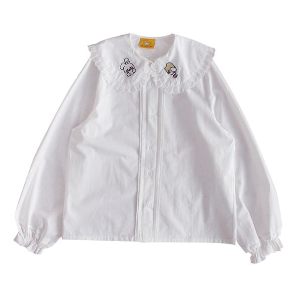 fall cute fashion sweet women blouse harajuku kawaii rabbit long sleeve shirts teen girl lolita white peter pan collar, White;black
fall cute fashion sweet women blouse harajuku kawaii rabbit long sleeve shirts teen girl lolita white peter pan collar, White;black
