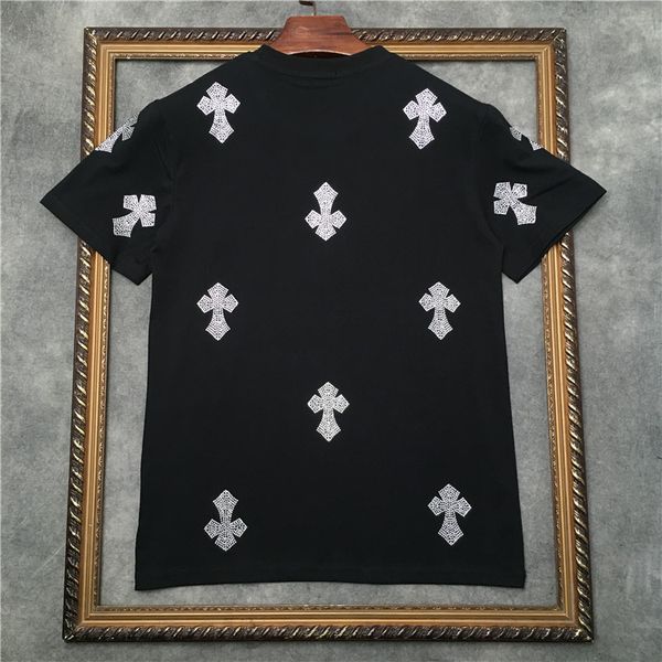 summer 2021 brand new super fire ins full body diamond cross t-shirt men's and women's loose short sleeve, White;black
summer 2021 brand new super fire ins full body diamond cross t-shirt men's and women's loose short sleeve, White;black
