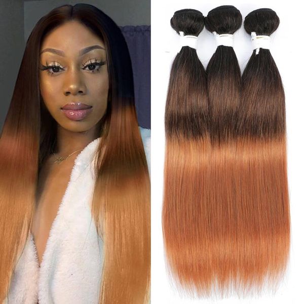 human hair bulks brazilian straight bundles ombre brown 1b/4/30 weave remy 1/3/4 bundle deals kemy, Black
human hair bulks brazilian straight bundles ombre brown 1b/4/30 weave remy 1/3/4 bundle deals kemy, Black