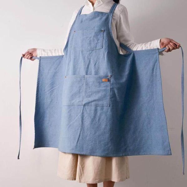 aprons jeans sleeve apron with pockets for men and women kitchen cooking gardening painting pinafore
aprons jeans sleeve apron with pockets for men and women kitchen cooking gardening painting pinafore