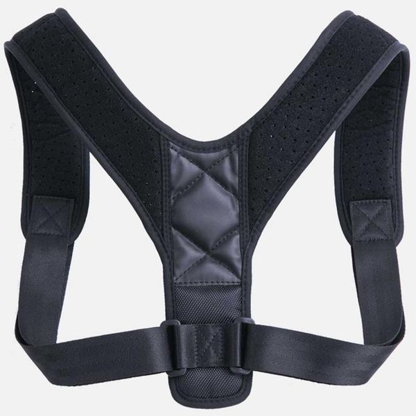 back correction belt breathable anti-humpback with clavicle adjustable sitting posture support, Black;blue
back correction belt breathable anti-humpback with clavicle adjustable sitting posture support, Black;blue
