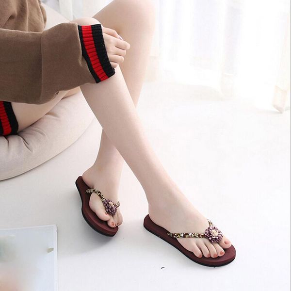 slippers sagace shoes woman fashion summer flat non-slip flip-flops ladies eva flowers beach sandals 2021 jan1, Black
slippers sagace shoes woman fashion summer flat non-slip flip-flops ladies eva flowers beach sandals 2021 jan1, Black