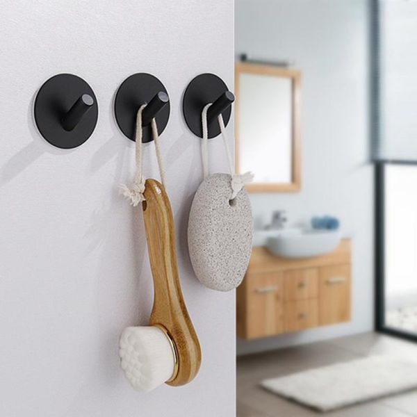 Stainless Steel Key Holder Clothes Towel Hook Coat Hanger Rack Wall Door Seamless Self Adhesive Hanging For Home Decor Hooks & Rails
Stainless Steel Key Holder Clothes Towel Hook Coat Hanger Rack Wall Door Seamless Self Adhesive Hanging For Home Decor Hooks & Rails