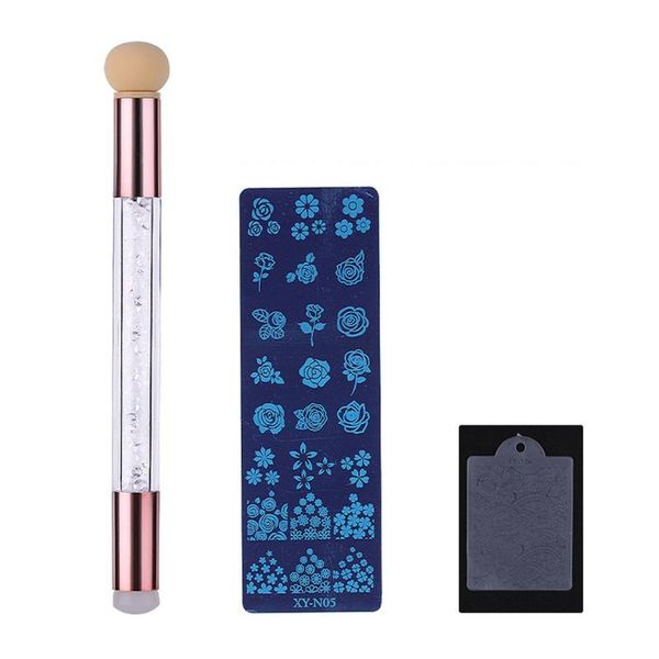 window stickers 1 set nail stamping plates silicone brush polish transfer stencils flower geometry diy template for tool
window stickers 1 set nail stamping plates silicone brush polish transfer stencils flower geometry diy template for tool