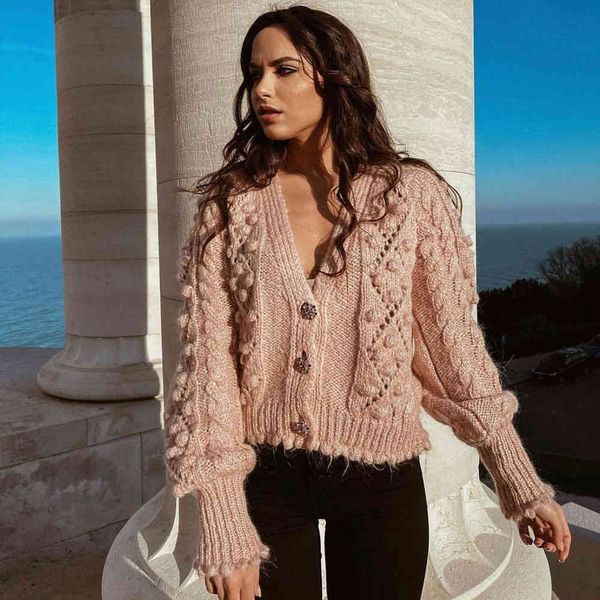 sweaters 2021 women pink knit cardigan sweater long sleeves gem buttons casual fashion cozy warm woman sweaters, White;black
sweaters 2021 women pink knit cardigan sweater long sleeves gem buttons casual fashion cozy warm woman sweaters, White;black