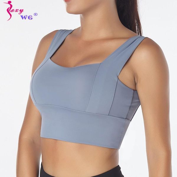 high impact sports bra for women gym yoga crop fitness workout shirt push up sportwear wireless bralettes clothing, White;black
high impact sports bra for women gym yoga crop fitness workout shirt push up sportwear wireless bralettes clothing, White;black