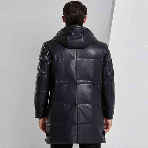 men's down & parkas in the winter hooded ecological genuine leather jacket long leisure collar q0mg# ev8l, Black
men's down & parkas in the winter hooded ecological genuine leather jacket long leisure collar q0mg# ev8l, Black