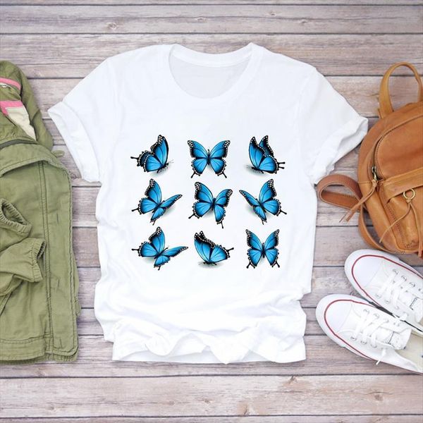 and women printing cartoon mens t shirt butterfly office work style 90s ladies print lady shirts womens graphic tee, White;black
and women printing cartoon mens t shirt butterfly office work style 90s ladies print lady shirts womens graphic tee, White;black