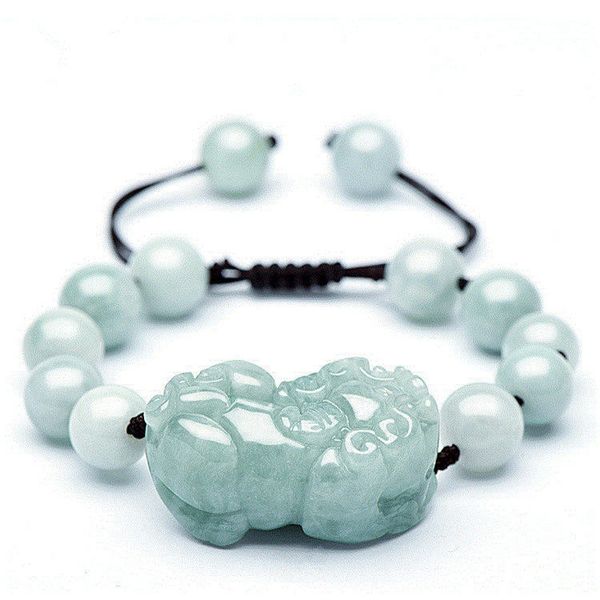 natural jade emerald flower 10mm beads pixiu bracelet adjustable bangle jewellery fashion accessories hand-carved woman amulet, Silver
natural jade emerald flower 10mm beads pixiu bracelet adjustable bangle jewellery fashion accessories hand-carved woman amulet, Silver