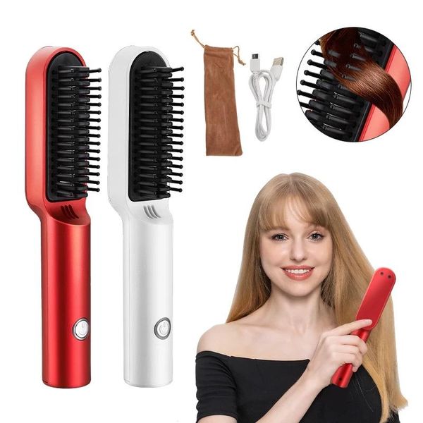mini straightening comb roll straight dual-use wireless usb charging 360-degee double layer anti-scalding design electric hair brushes
mini straightening comb roll straight dual-use wireless usb charging 360-degee double layer anti-scalding design electric hair brushes