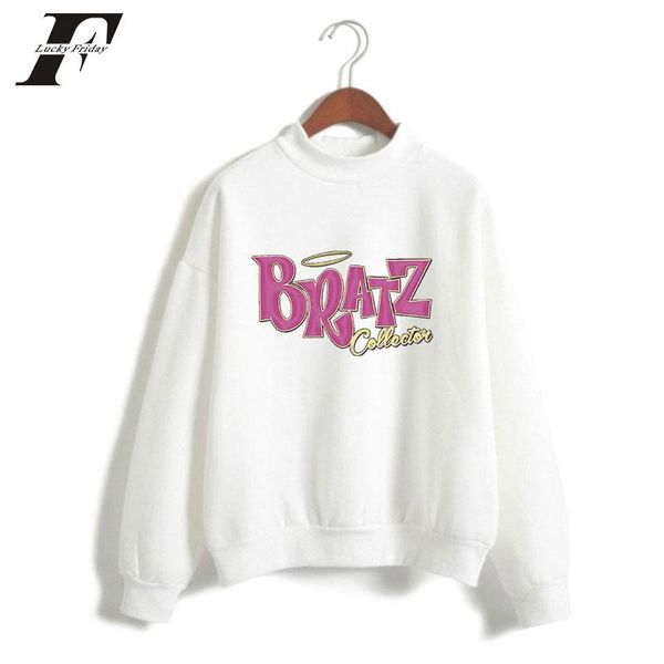 women's hoodies & sweatshirts bratz rock angelz turtleneck hoodie women pullover girl kawaii harajuku tracksui print hooded fashion pol, Black
women's hoodies & sweatshirts bratz rock angelz turtleneck hoodie women pullover girl kawaii harajuku tracksui print hooded fashion pol, Black