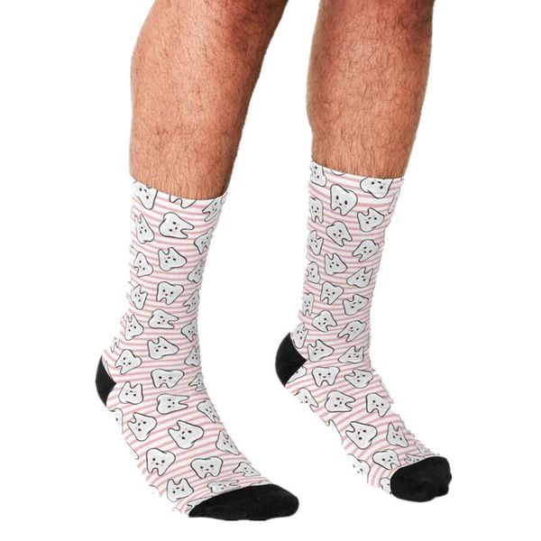 men's socks funny men happy teeth on pink stripes printed hip hop cute boys street style crazy novelty for, Black
men's socks funny men happy teeth on pink stripes printed hip hop cute boys street style crazy novelty for, Black
