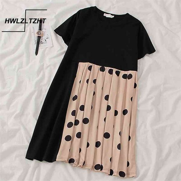 hwlzltzht summer new oversized medium-length dress women spring korean style shirt dress short sleeve polka dot dress 210331, Black;gray
hwlzltzht summer new oversized medium-length dress women spring korean style shirt dress short sleeve polka dot dress 210331, Black;gray
