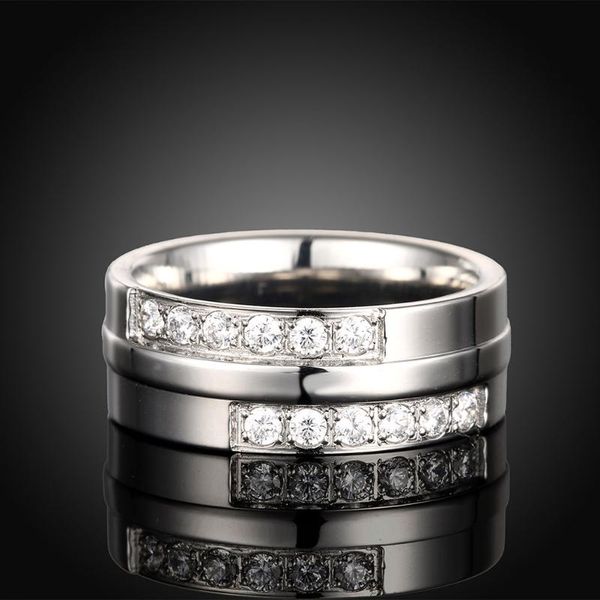 wedding rings romantic fashion graceful noble titanium steel ring for lovers engagement party men with shiny rhinestones tgr098-a-8, Slivery;golden
wedding rings romantic fashion graceful noble titanium steel ring for lovers engagement party men with shiny rhinestones tgr098-a-8, Slivery;golden
