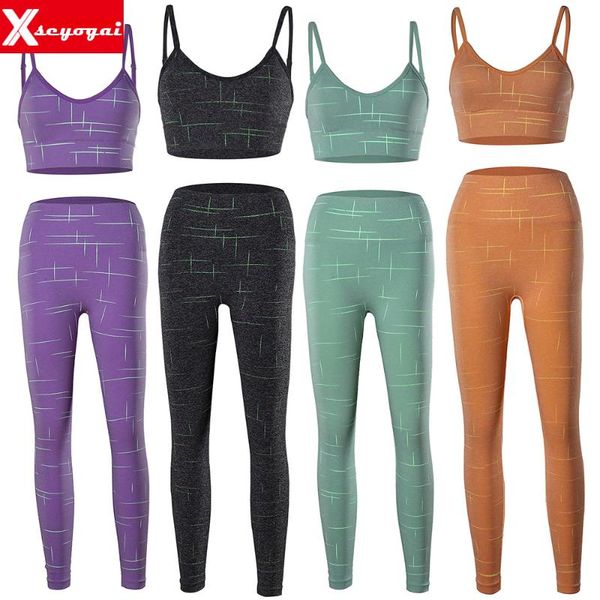 yoga outfit women's seamless set 2 piece sportswear high waist leggings bra running fitness sports workout clothes
yoga outfit women's seamless set 2 piece sportswear high waist leggings bra running fitness sports workout clothes
