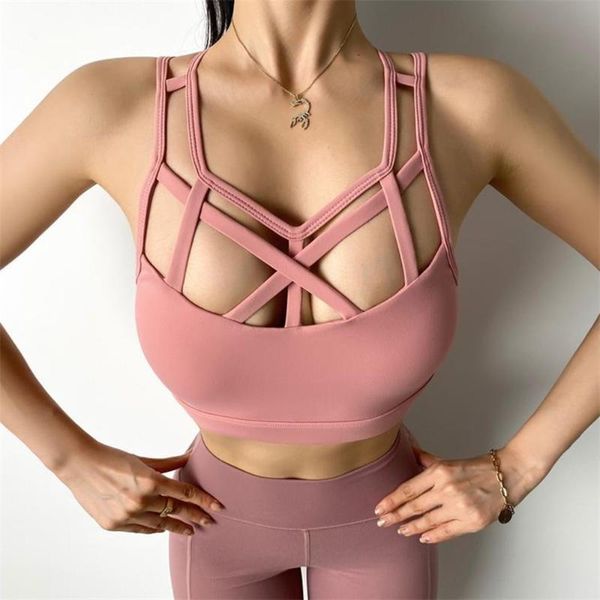 weave cross women sports bra beautiful back yoga 6 color running gym shockproof fitness exercise underwear outfit
weave cross women sports bra beautiful back yoga 6 color running gym shockproof fitness exercise underwear outfit
