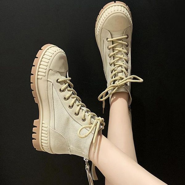 boots 2021 autumn white shoes thick sole canvas bottom women ankle handmade lace up flat plus size, Black
boots 2021 autumn white shoes thick sole canvas bottom women ankle handmade lace up flat plus size, Black