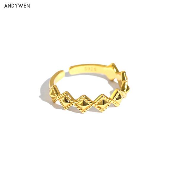 cluster rings andywen 925 sterling silver gold queen circle ring resizable women fashion party wedding jewelry for 2021 rock punk, Golden;silver
cluster rings andywen 925 sterling silver gold queen circle ring resizable women fashion party wedding jewelry for 2021 rock punk, Golden;silver