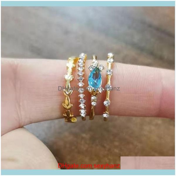 jewelrypcs/set crystal flower womens ring set trendy engagement wedding party famale rings jewelry aessories size 5-10 cluster drop delivery, Golden;silver
jewelrypcs/set crystal flower womens ring set trendy engagement wedding party famale rings jewelry aessories size 5-10 cluster drop delivery, Golden;silver