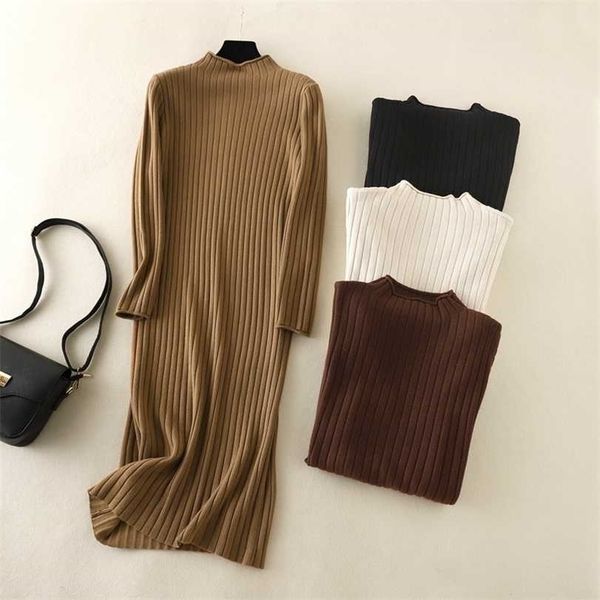 hlbcbg oversized long straight women maxi dress autumn winter turtleneck thick warm sweater dresses pullover robe d ete femme 211220, Black;gray
hlbcbg oversized long straight women maxi dress autumn winter turtleneck thick warm sweater dresses pullover robe d ete femme 211220, Black;gray