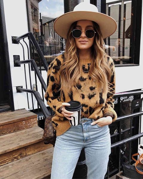 women's sweaters 111905 fashion leopard winter holiday slim autumn pullover long sleeve jumper knitwear khaki ladies sweater 0c3j, White;black
women's sweaters 111905 fashion leopard winter holiday slim autumn pullover long sleeve jumper knitwear khaki ladies sweater 0c3j, White;black