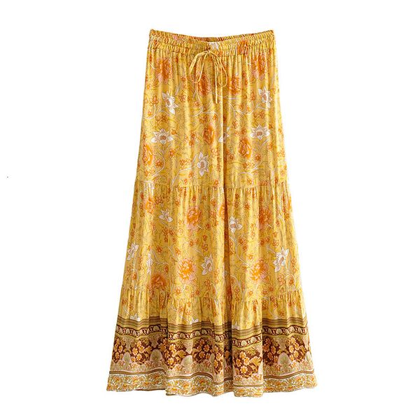 casual dresses boho long beach skirt women 2021 yellow floral print elastic waist cotton summer bohemian holiday seaside casual s, Black;gray
casual dresses boho long beach skirt women 2021 yellow floral print elastic waist cotton summer bohemian holiday seaside casual s, Black;gray