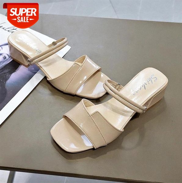 woman shoes high heels summer fashion two ways to wear open toe sandals square heel slip-on patchwork riband ladies #uo9z, Black
woman shoes high heels summer fashion two ways to wear open toe sandals square heel slip-on patchwork riband ladies #uo9z, Black