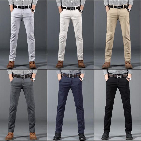 men's pants 2021 spring summer autumn style men business straight-cut casual elasticity solid color khaki trousers pants,968, Black
men's pants 2021 spring summer autumn style men business straight-cut casual elasticity solid color khaki trousers pants,968, Black