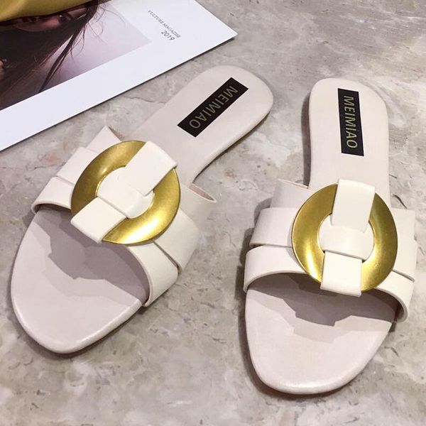 summer casual women flat slides low heels beach slippers designer metal brown outside sandals fashion lady wholesale shoes, Black
summer casual women flat slides low heels beach slippers designer metal brown outside sandals fashion lady wholesale shoes, Black