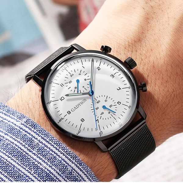 wristwatches minimalist mens fashion casual watches for men business clock male stainless steel mesh belt simple quartz watch reloj hombre, Slivery;brown
wristwatches minimalist mens fashion casual watches for men business clock male stainless steel mesh belt simple quartz watch reloj hombre, Slivery;brown
