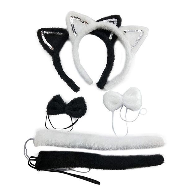 hair accessories 3pcs festival party cat ear hoop tail tie set halloween women girl headband
hair accessories 3pcs festival party cat ear hoop tail tie set halloween women girl headband