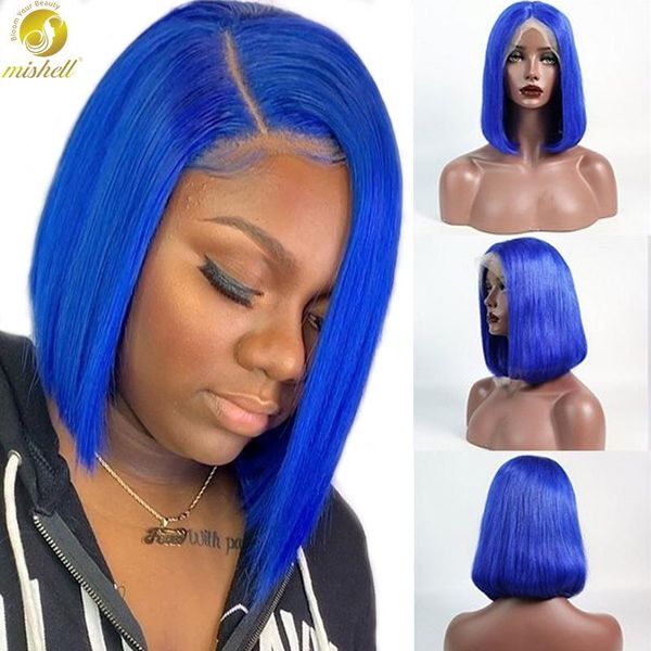lace wigs mishell blue short bob wig front human hair for black women 13x4 613 pink highlight, Black;brown
lace wigs mishell blue short bob wig front human hair for black women 13x4 613 pink highlight, Black;brown