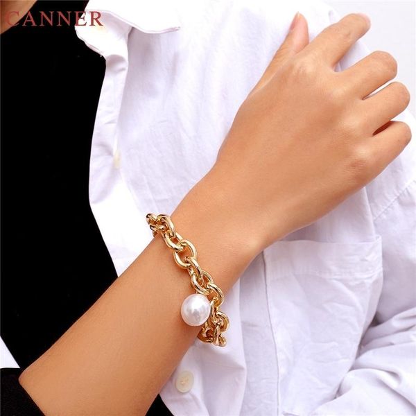 charm bracelets gold link chain for women white pearl bracelet femme pulsera mujer ladies jewelry gifts c40, Golden;silver
charm bracelets gold link chain for women white pearl bracelet femme pulsera mujer ladies jewelry gifts c40, Golden;silver