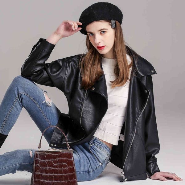 leather jacket high fashion men belt long term clothes haining coat, Black
leather jacket high fashion men belt long term clothes haining coat, Black