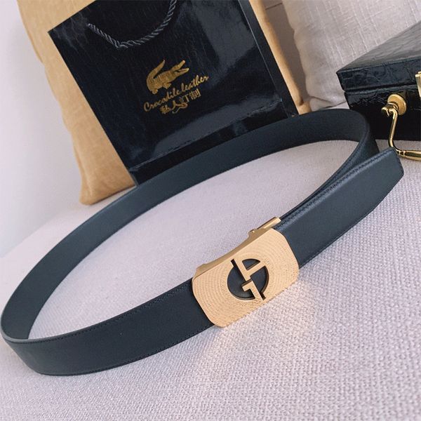 new automatic men's head leather stainless steel buckle middle-aged and young people's formal business casual trouser belt, Black;brown
new automatic men's head leather stainless steel buckle middle-aged and young people's formal business casual trouser belt, Black;brown