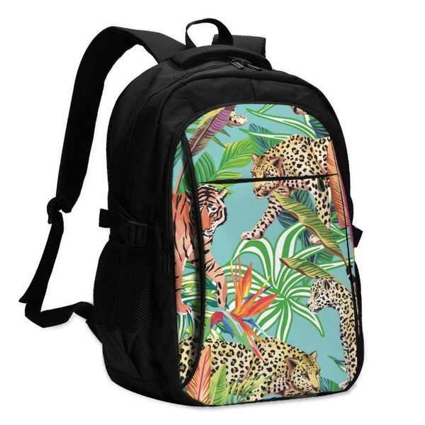 backpack 2021 lapusb tiger and leopards in the jungle travel male women leisure
backpack 2021 lapusb tiger and leopards in the jungle travel male women leisure