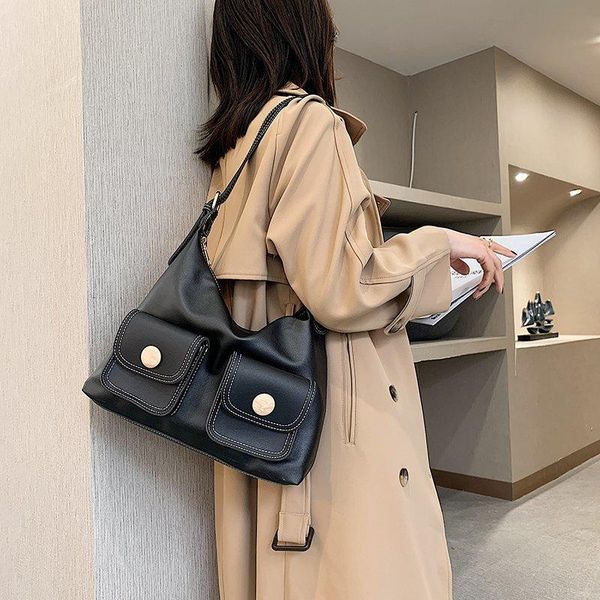 evening bags 2021 women's shoulder fashion pu high capacity tote bag zipper handbags simple versatile business casual handle
evening bags 2021 women's shoulder fashion pu high capacity tote bag zipper handbags simple versatile business casual handle