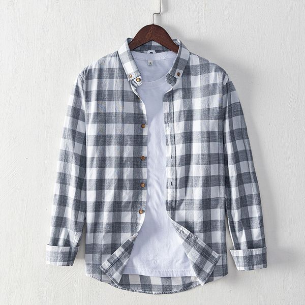 men's t-shirts 100% cotton spring brand italy plaid fashion shirts for men casual comfortable shirt mens camisa chemise overhemd 953j, White;black
men's t-shirts 100% cotton spring brand italy plaid fashion shirts for men casual comfortable shirt mens camisa chemise overhemd 953j, White;black