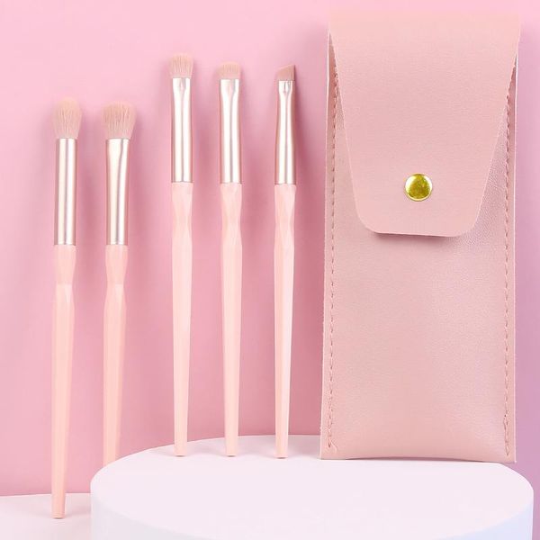 makeup brushes 5 pcs set eye shadow blush blending concealer make up brush 4 colors professional cosmetic tool
makeup brushes 5 pcs set eye shadow blush blending concealer make up brush 4 colors professional cosmetic tool